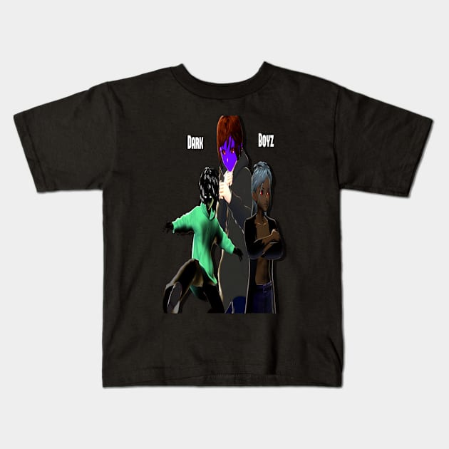 THE DARK BOYZ Kids T-Shirt by DarkBoxTheDarkavoid